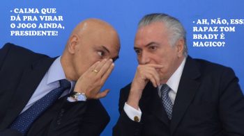 Alexandre de Moraes e Michel Temer (Foto: Agência Brasil)