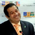 Foto de "Carlos Lupi" tirada no ano passado, atuando no humorístico Zorra Total