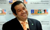 Foto de "Carlos Lupi" tirada no ano passado, atuando no humorístico Zorra Total
