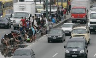 Um dos primeiros locais onde serão instalados telões será  a Avenida Brasil, onde funciona a cracolândia, que não tem vista para o Cristo