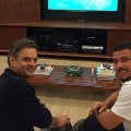Aécio Neves teria sido convidado para comentar jogos da Copa