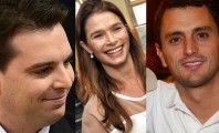 Cesar, Angela e João: beleza cercada de água por todos os lados